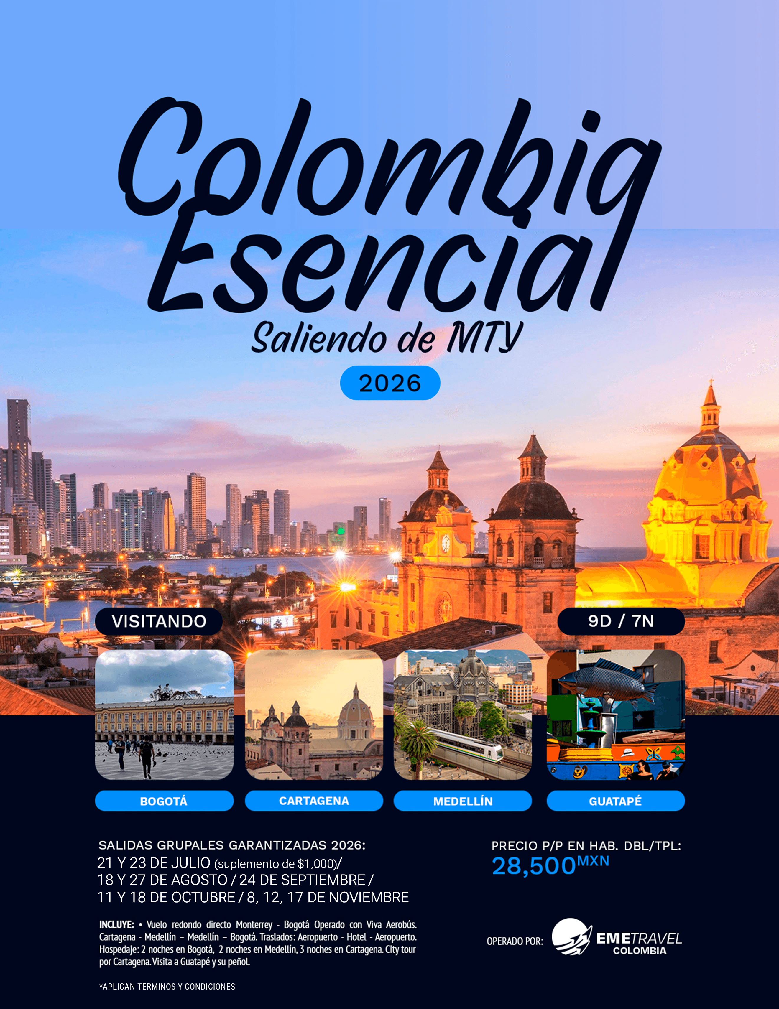 Colombia Esencial desde Monterrey